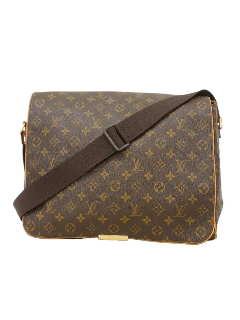 Louis Vuitton Shoulder Bag Monogram Valmi GM Brown