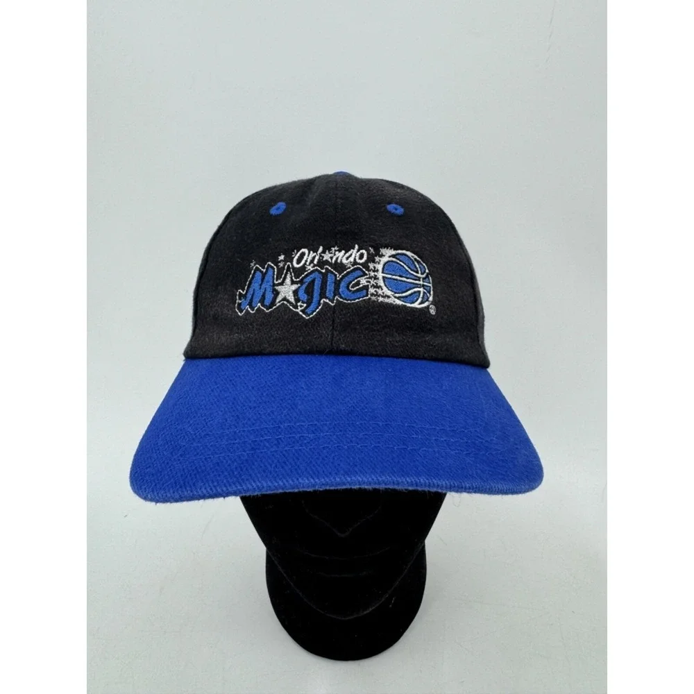 *VINTAGE* Budweiser NBA Orlando Magic‎ 90s Hat Blue brim KC