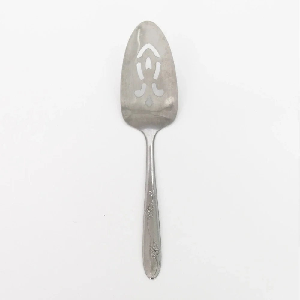 Oneida Ltd Simeon L‎ & George H Rogers stainless Sunrise Cake Pie Server OHS49