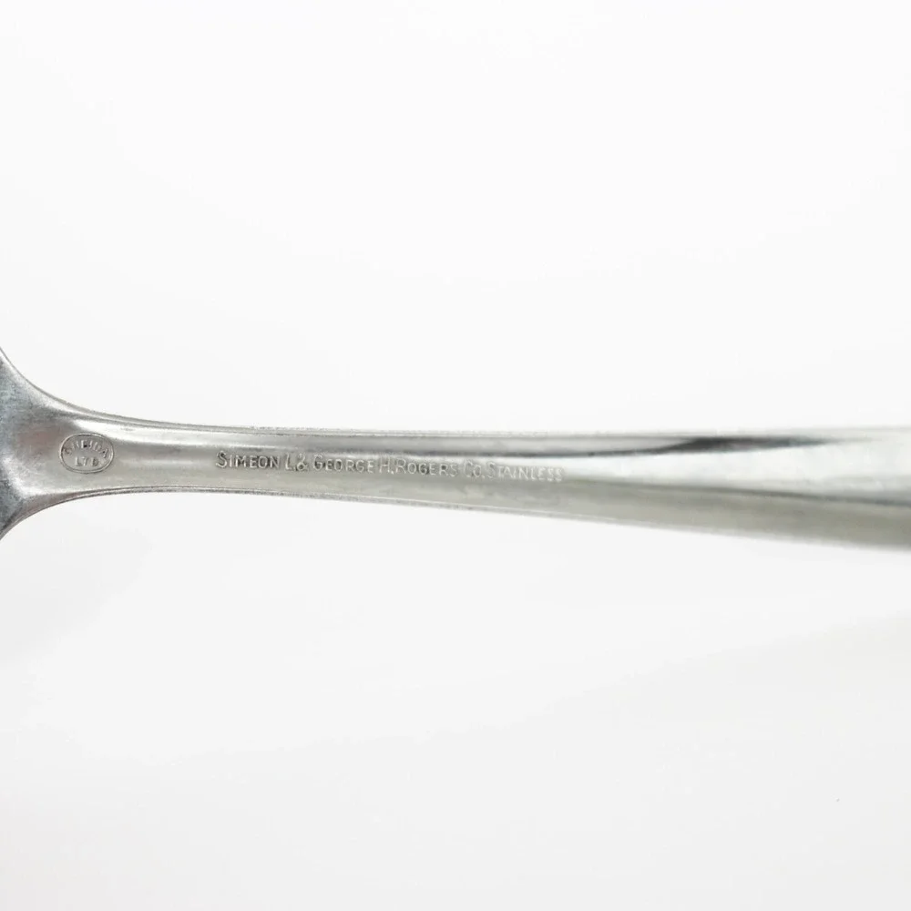 Oneida Ltd Simeon L‎ & George H Rogers stainless Sunrise Cake Pie Server OHS49