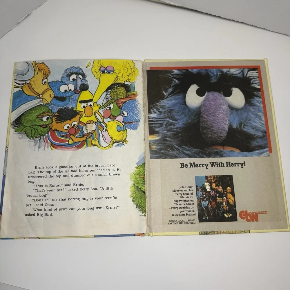 The Sesame Street Pet‎ show, sesame Street Book Club HC 1980 Muppets