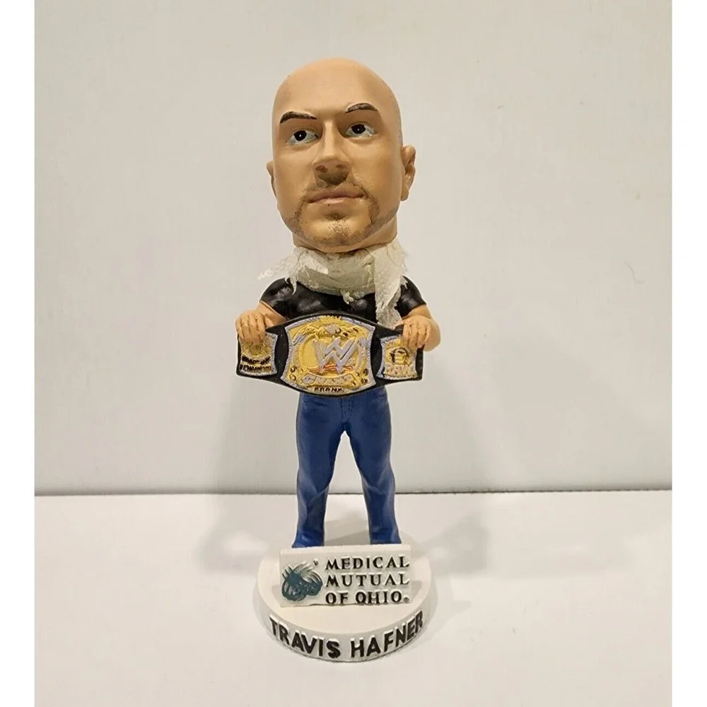 Cleveland Indians WWE Travis Hafner Bobblehead 2007 Medical Mutual of‎ Ohio