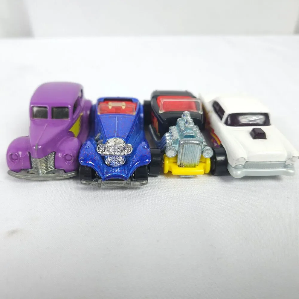 Vintage Hot Wheels 70-90s - Chevy Bel Air - Duesenberg -‎ Ford Coupe & Roadster