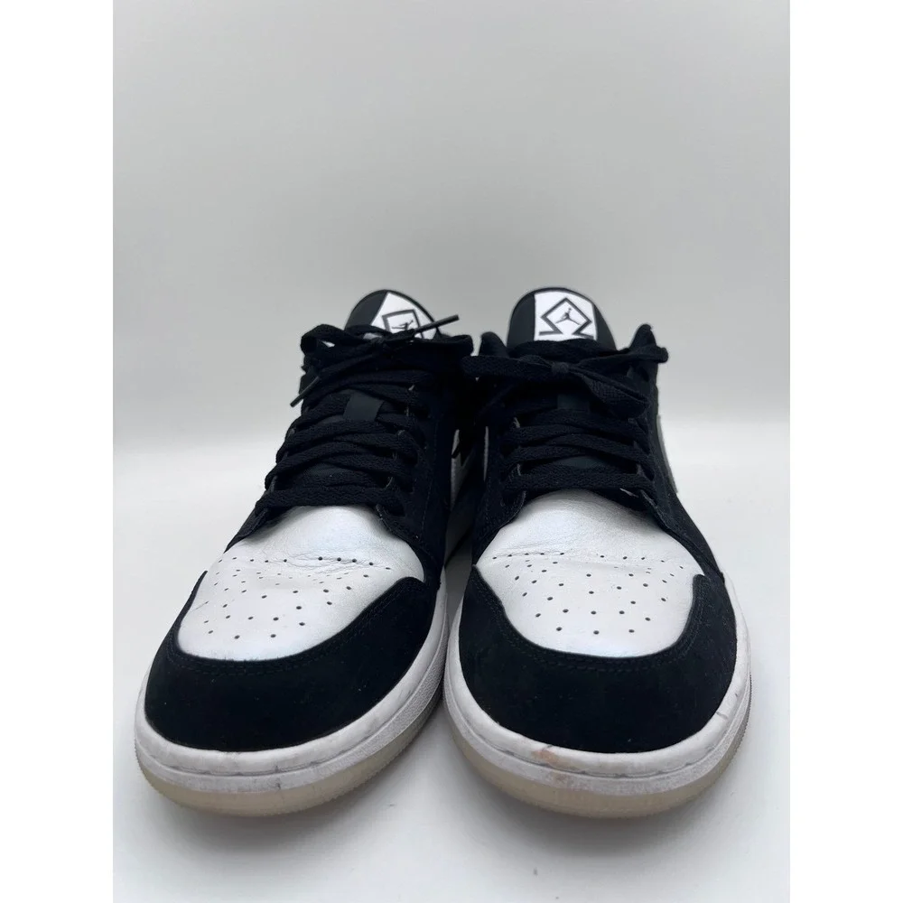 Nike Air Jordan 1 Low Diamond Shorts Black White DH6931-001 Mens Size 13 Sneaker