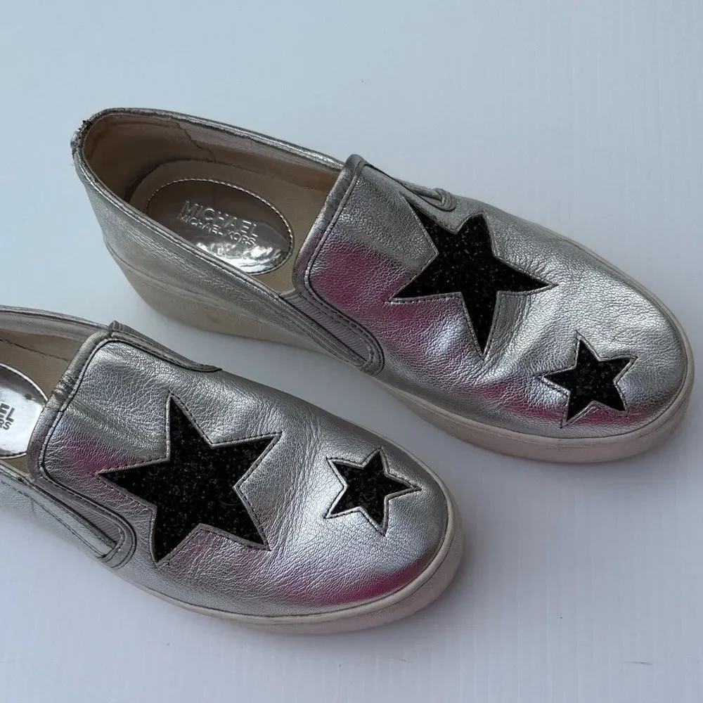 MICHAEL Michael Kors metallic silver