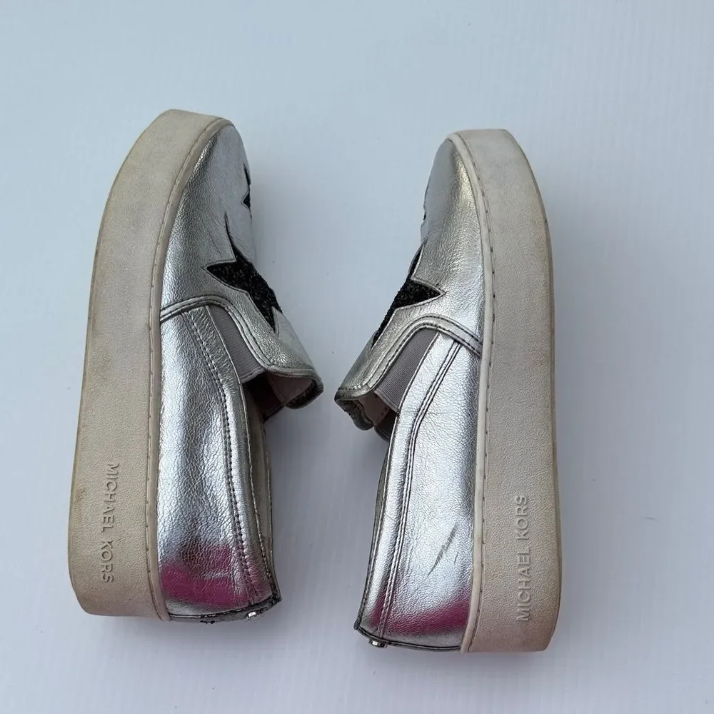MICHAEL Michael Kors metallic silver