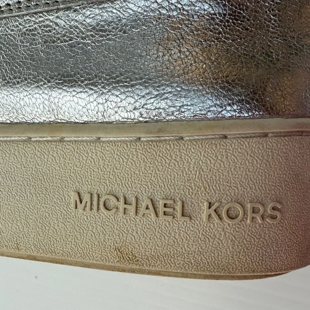 MICHAEL Michael Kors metallic silver
