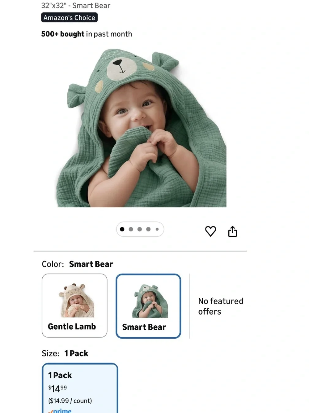 Hooded Baby Bath Towels