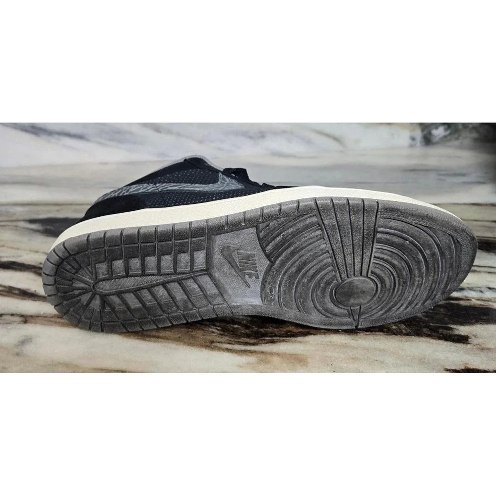 Size 12 - Air Jordan 1 Phat‎ Low Black Charcoal