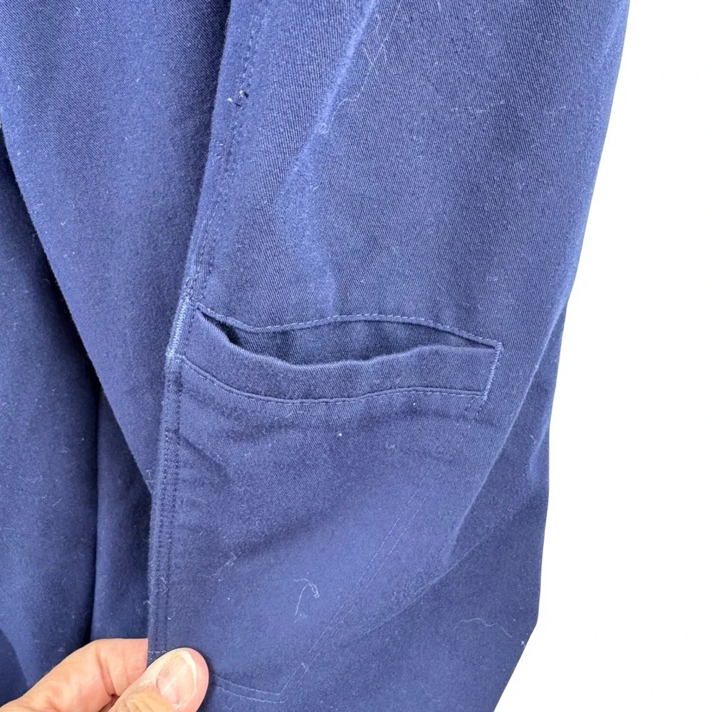 FIGS Scrub Pants Mens Large Tall Navy Blue Technical Collection 1001246T