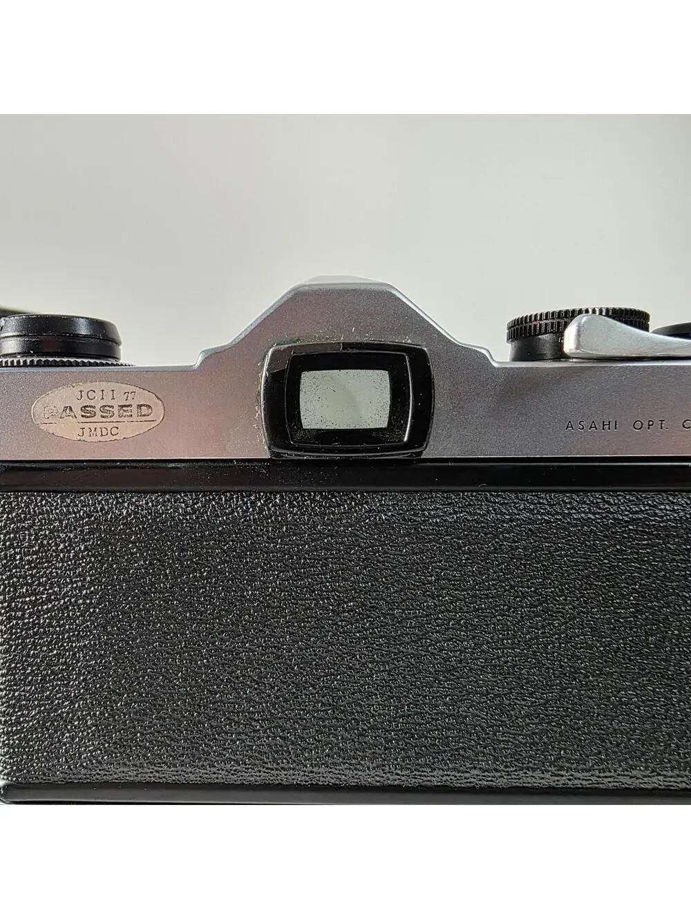 Pentax Spotmatic 35mm SLR with Super Takumar 28mm f/3.5 Lens Clean Works
