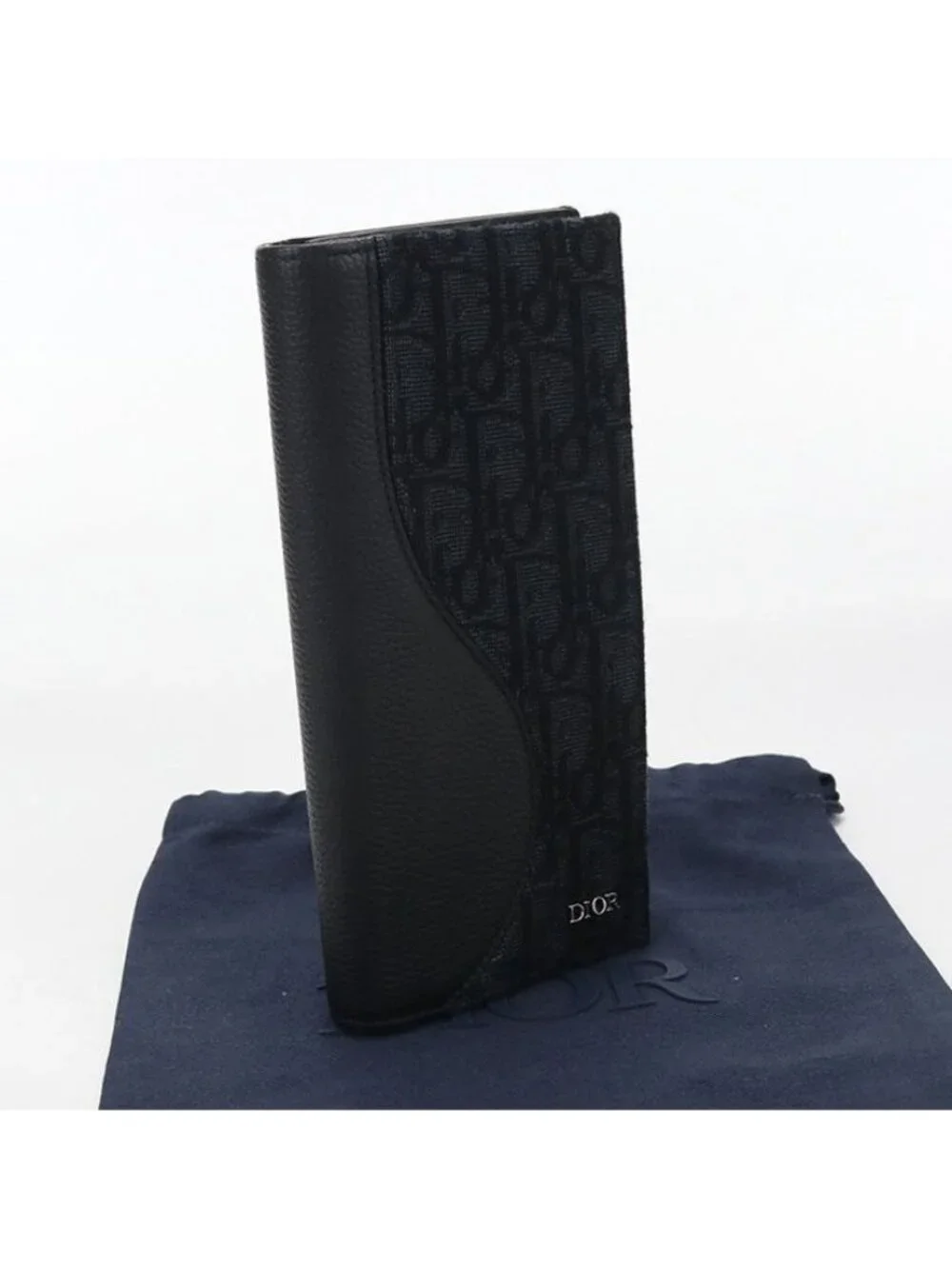 Dior Bifold Wallet Saddle Oblique