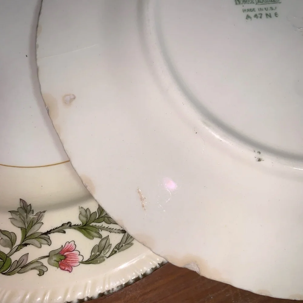 Homer Laughlin cottagecore shabby