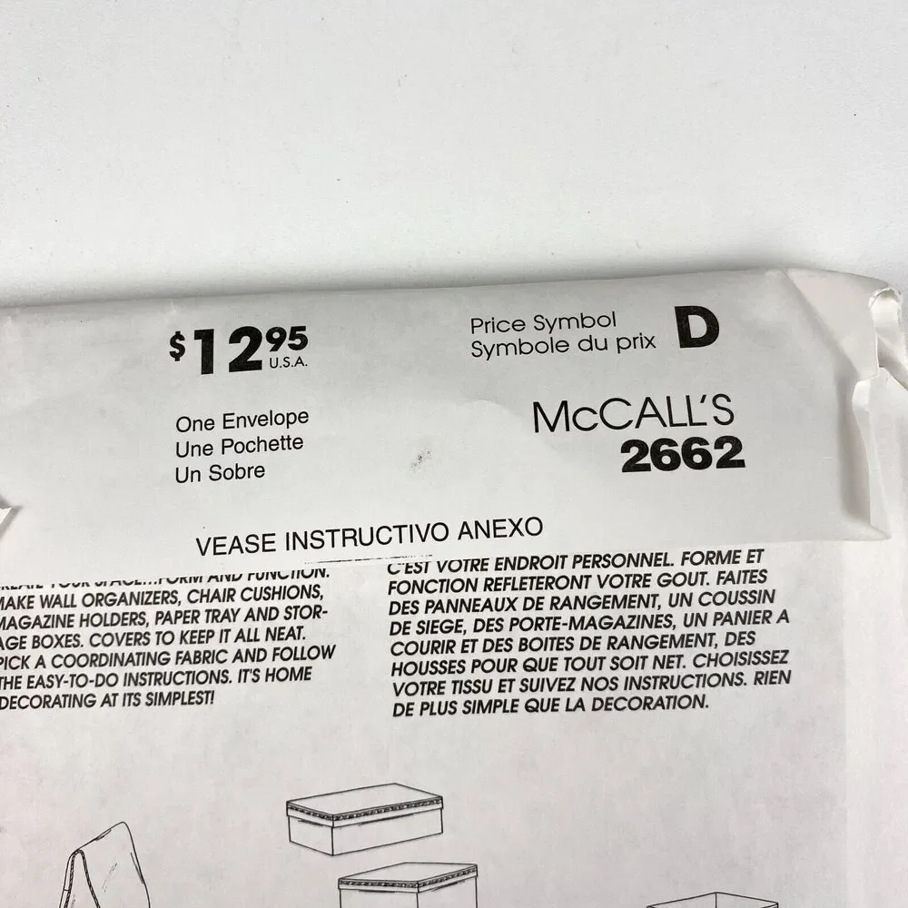 McCalls mccall 2662
