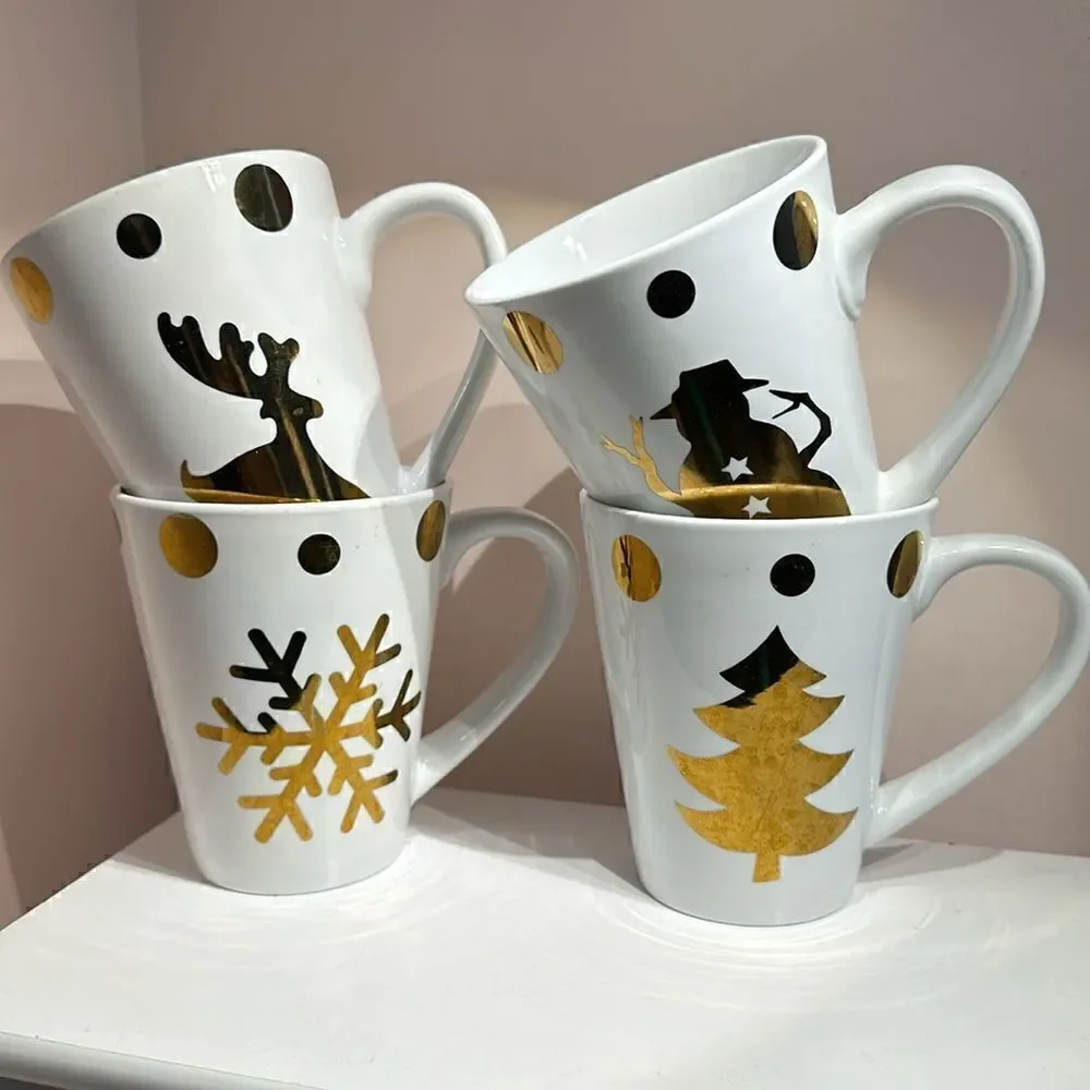 Mug Set of 4 CENTURY Fine China 5