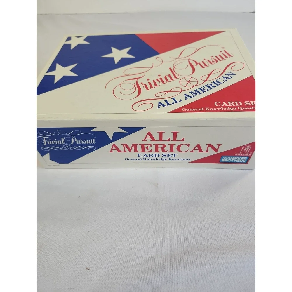Vintage Parker Brothers Trivial Pursuit 1993 All American Card Set