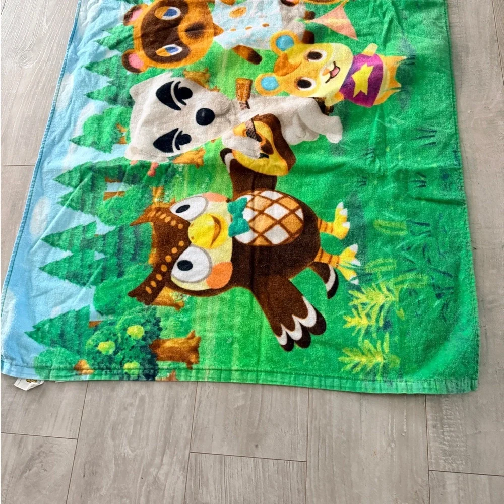 Animal Crossing Super Soft Cotton Beach and Bath Towel