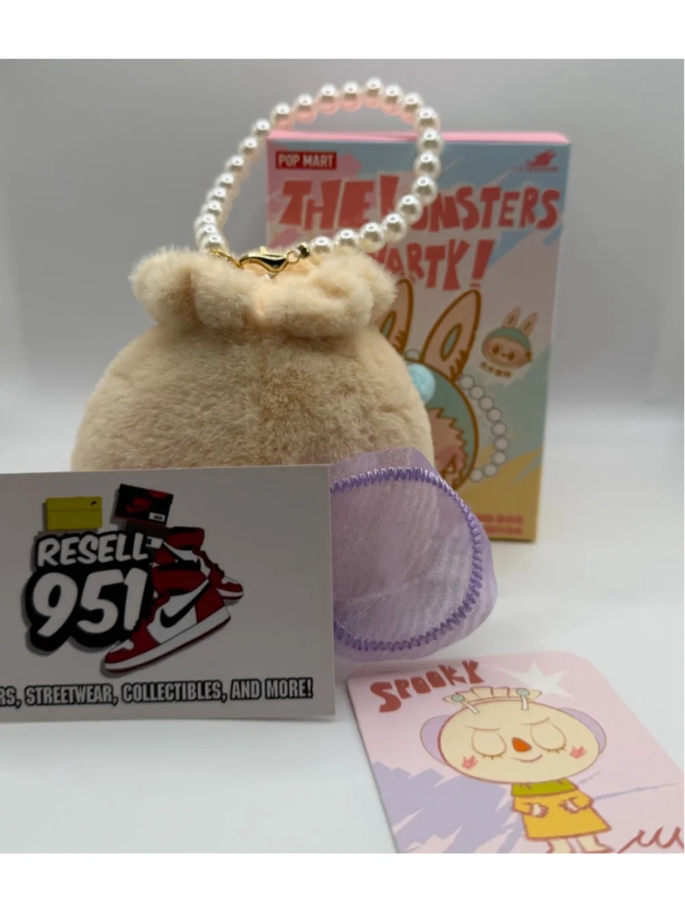 Pop Mart The Monsters Party Reversible Plush Figure — Spooky