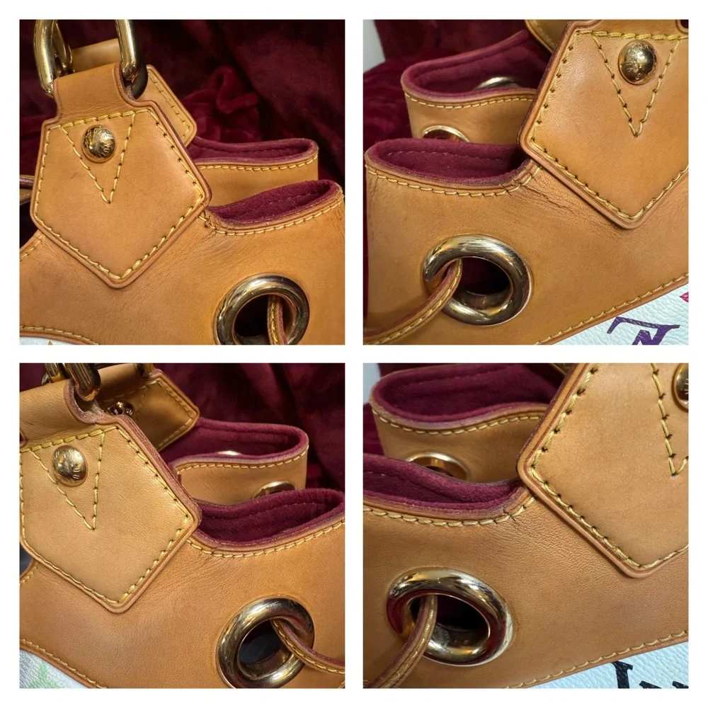 Louis Vuitton notes white