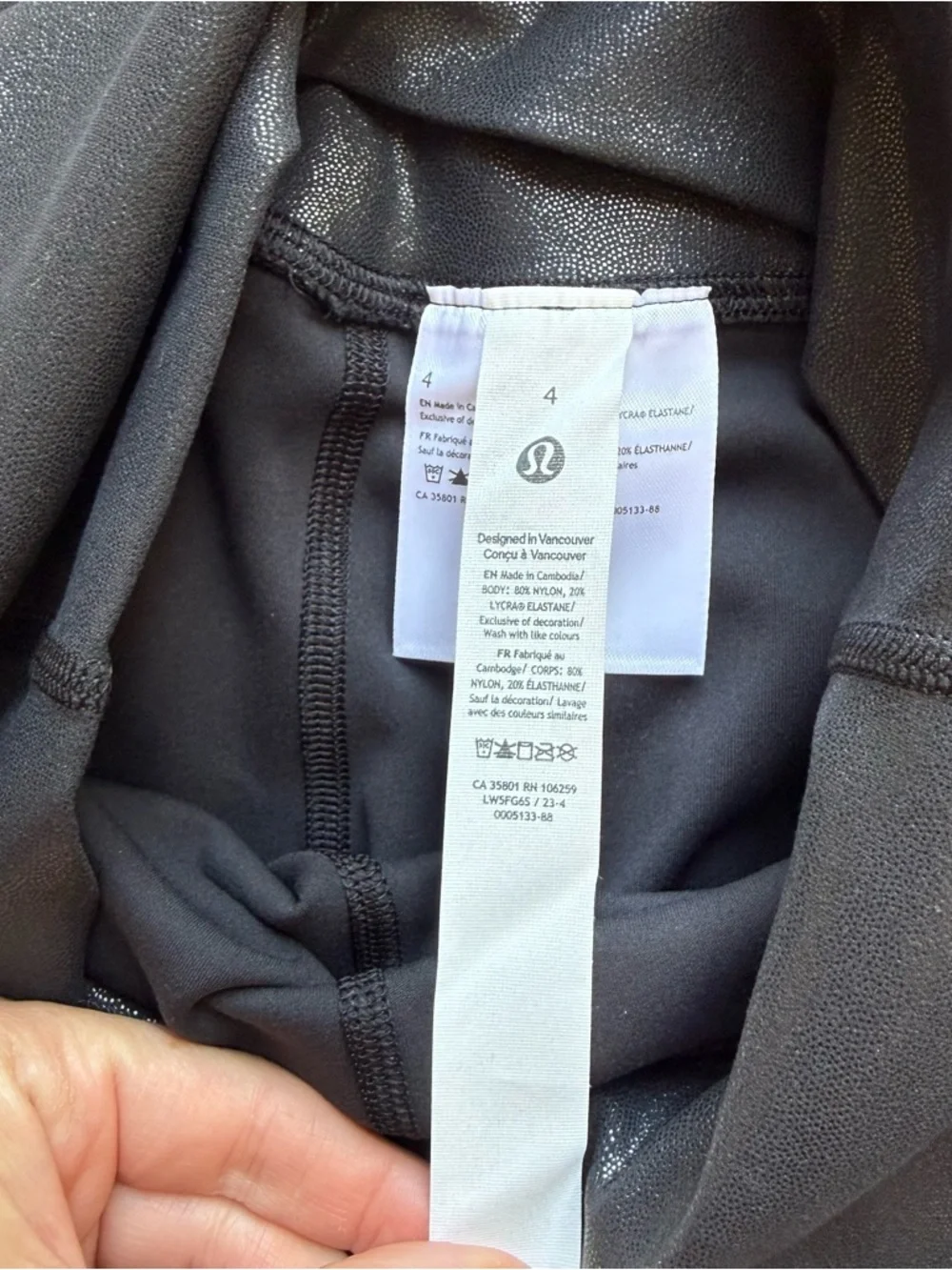 lululemon athletica size 28”