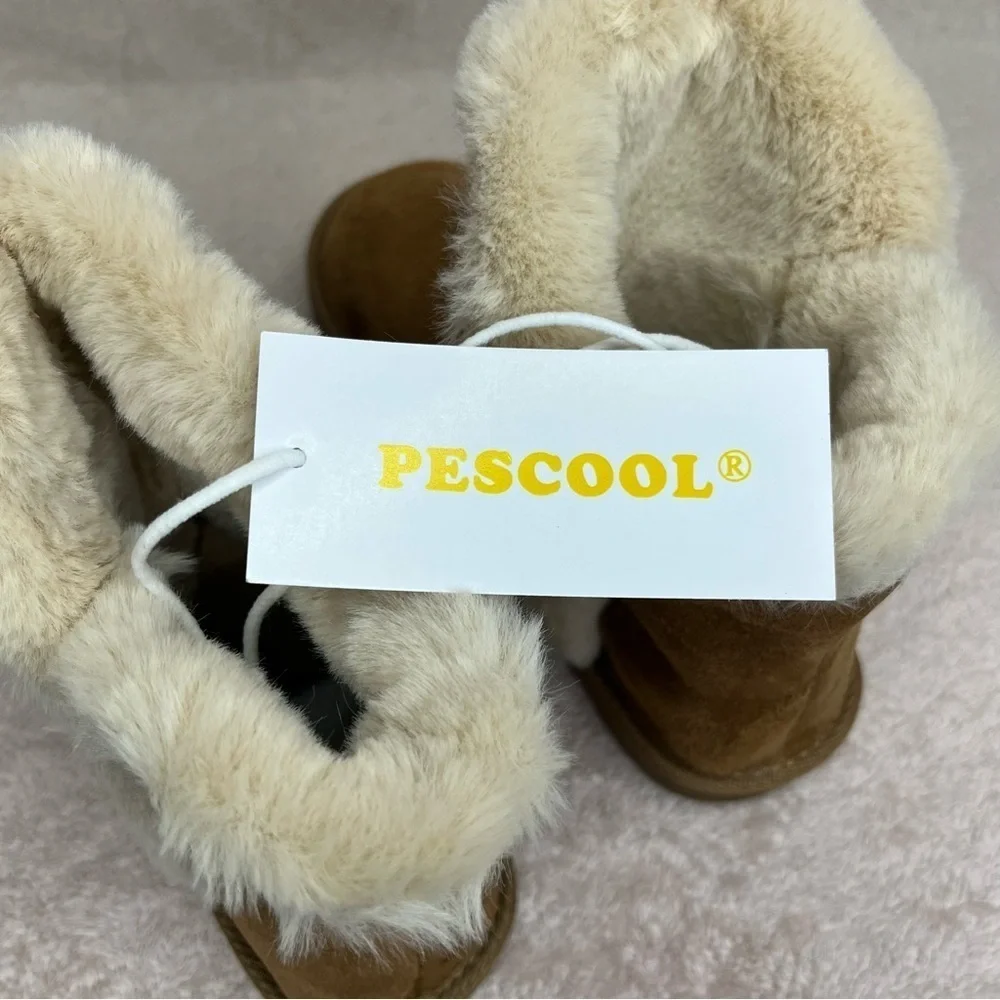 pescool faux suede