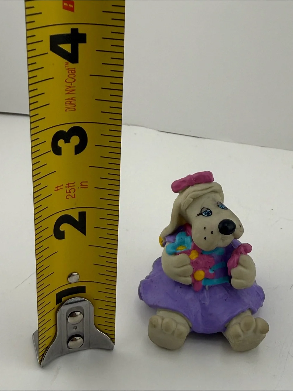 Vintage 1986 Tonka Pound Puppies PVC mini figurine