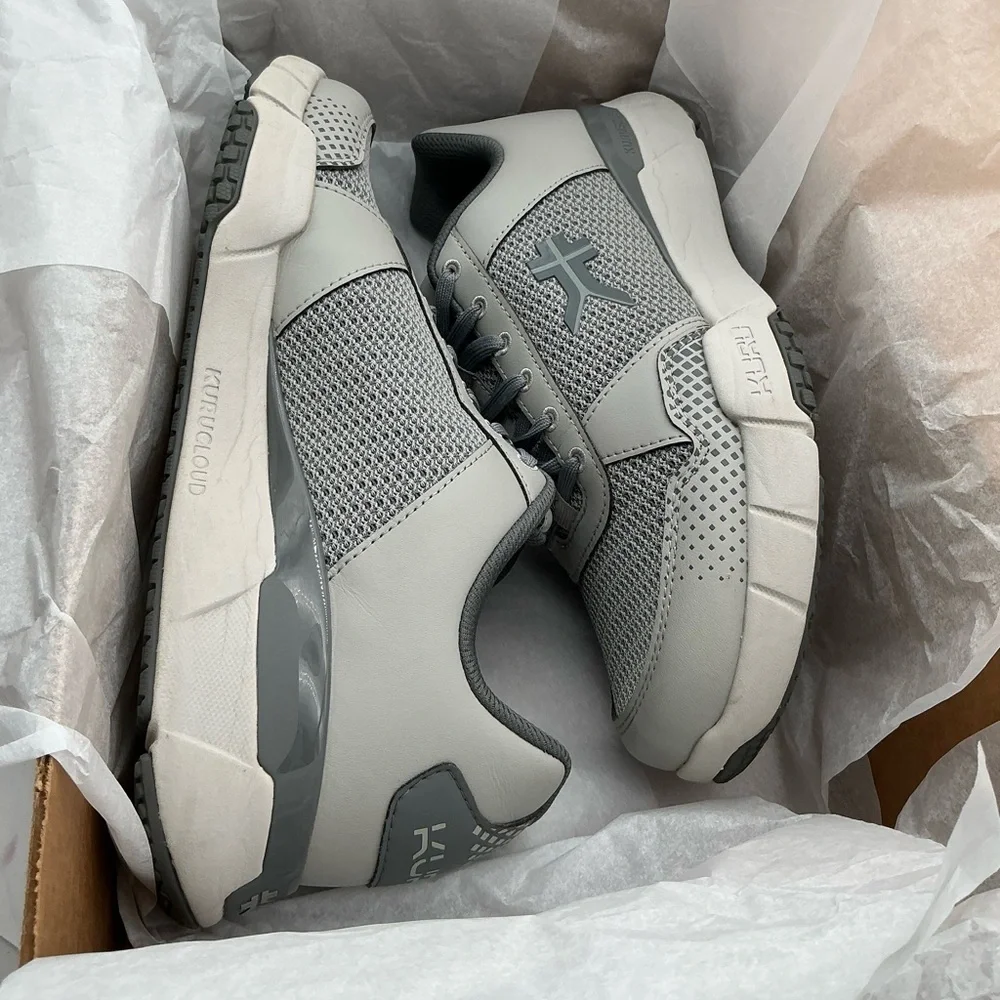 KURU QUANTUM 2 Men's Charcoal‎ Sneakers size 10.5 Wide