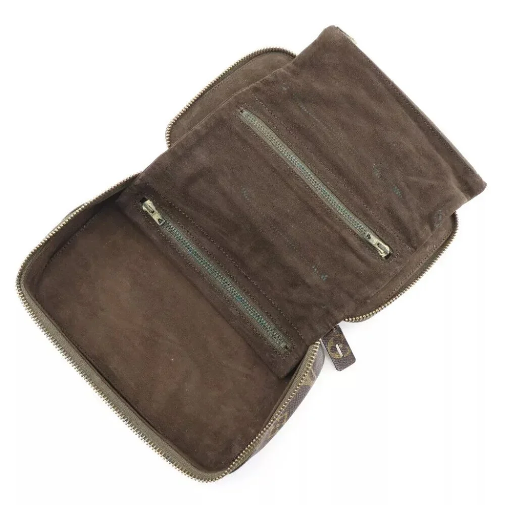 LOUIS VUITTON Posh Monte Carlo Pouch M47350 Jewelry case Monogram canvas u...