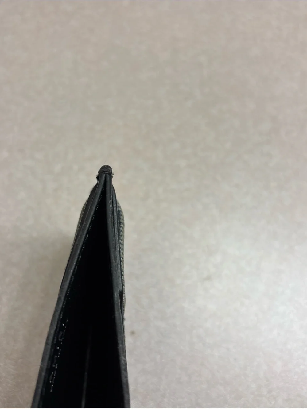 Amiri Bandana Print Leather Cardholder Wallet Denim Minimalist Slim