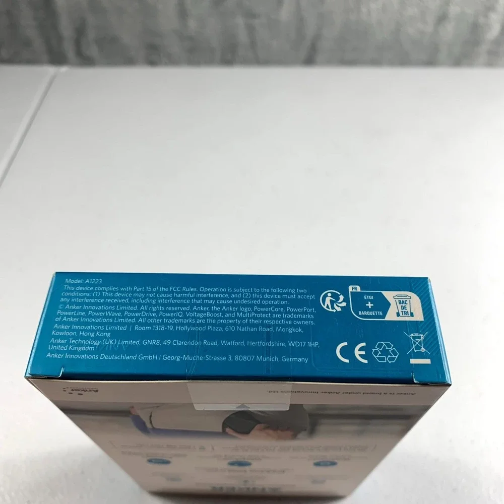 Anker PowerCore Select 10000mAh Portable Charger Power Bank‎ PowerIQ A1223 Black