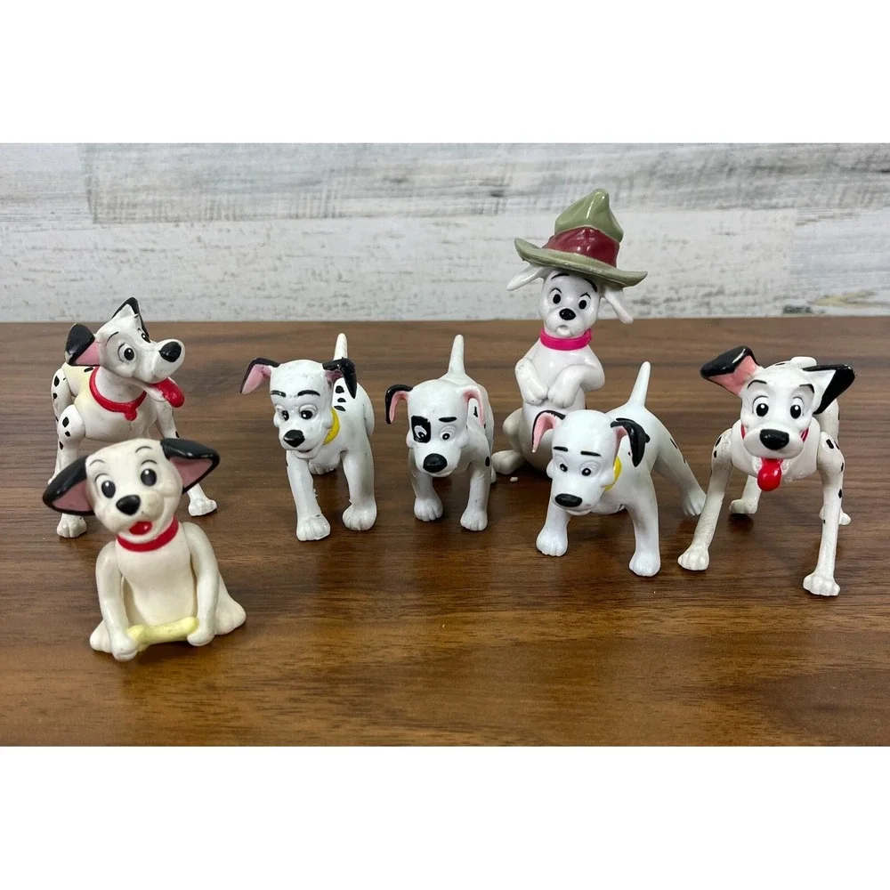 Vintage Disney 101 Dalmatians PATCH‎ Collectible Mini PVC Collectible Toys Lot 7