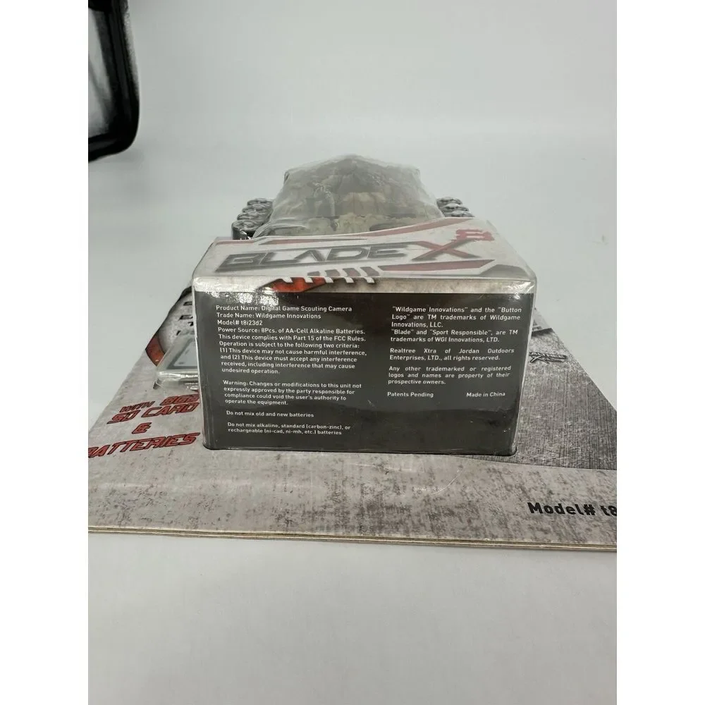 Wildgame Innovations Blade X8 Trail‎ Outdoor Camera Model T8i23d2 NEW