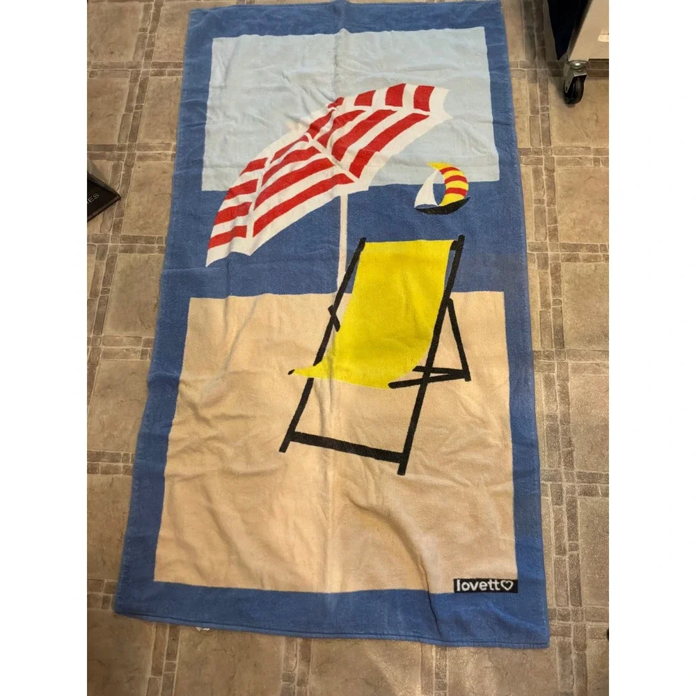 Lovett beach towel