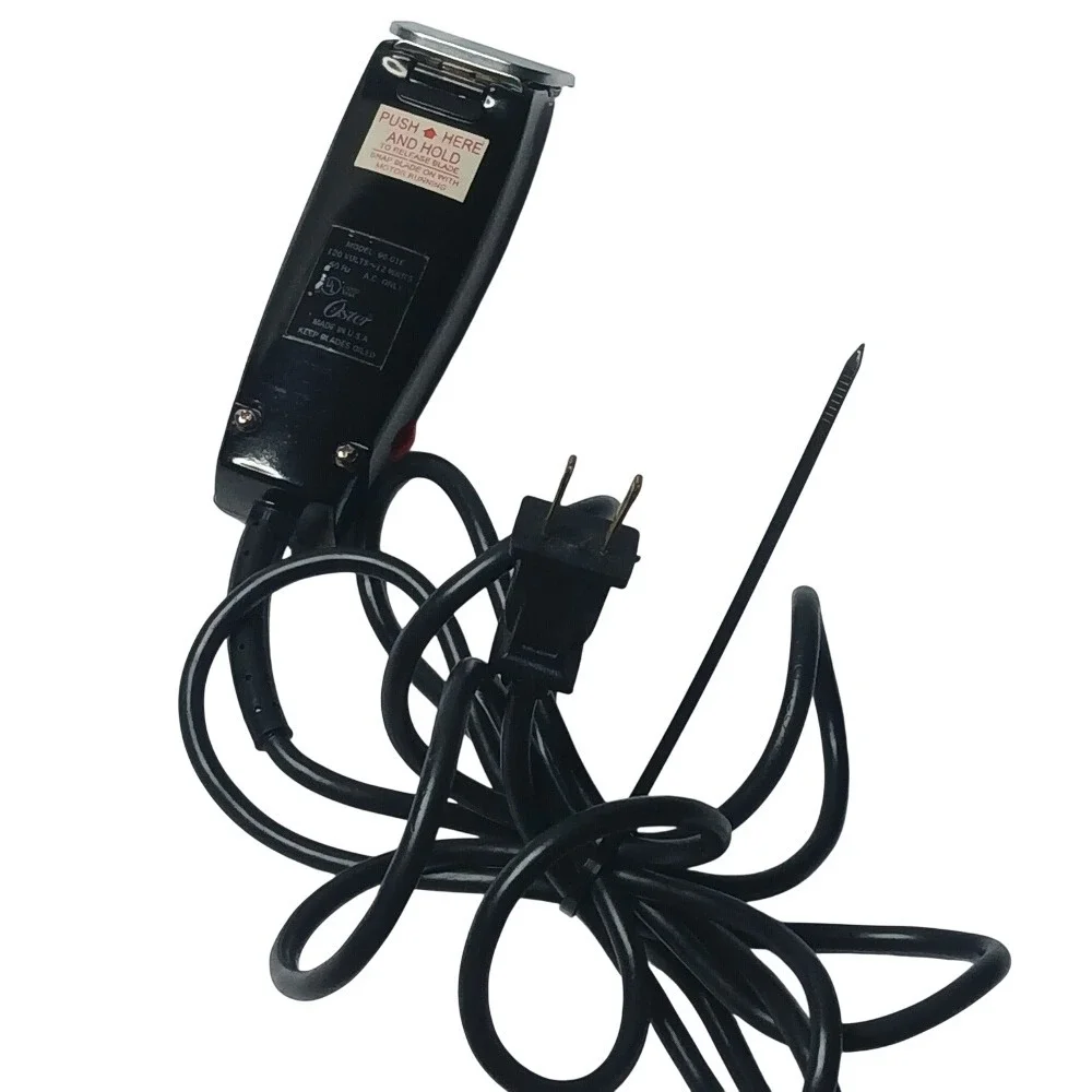 Oster‎ Animal Clippers Black Model 96-01E Detachable Blade Corded