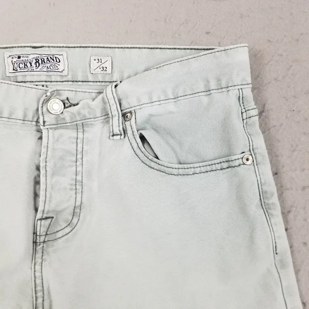 Lucky Brand 110 Skinny Jeans Mens‎ 31x32 Stretch Denim Modern Fit Pants