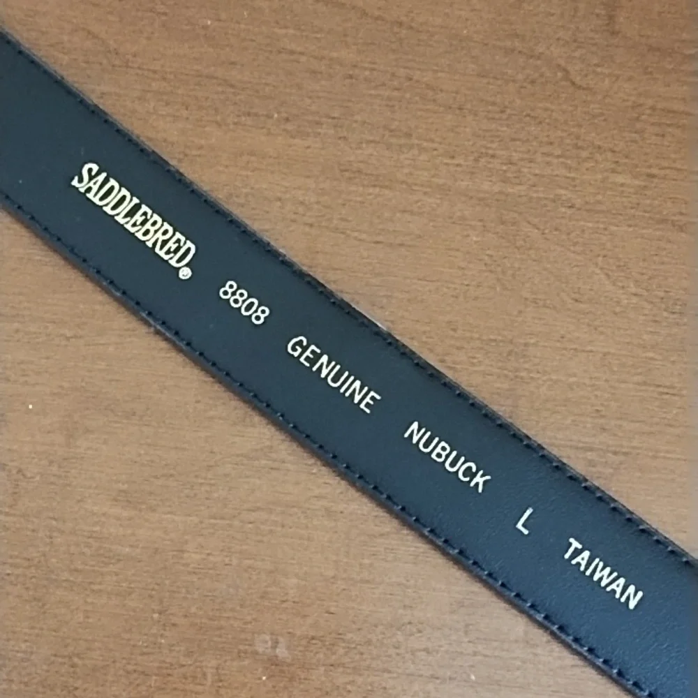 Saddlebred leather belt