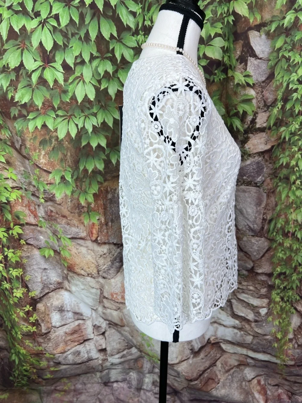 Zara white lace