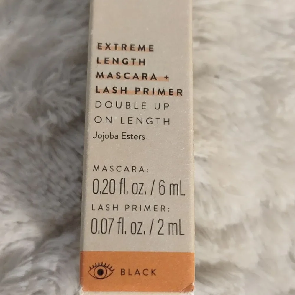 New Honest Black Extreme Length Mascara + Primer