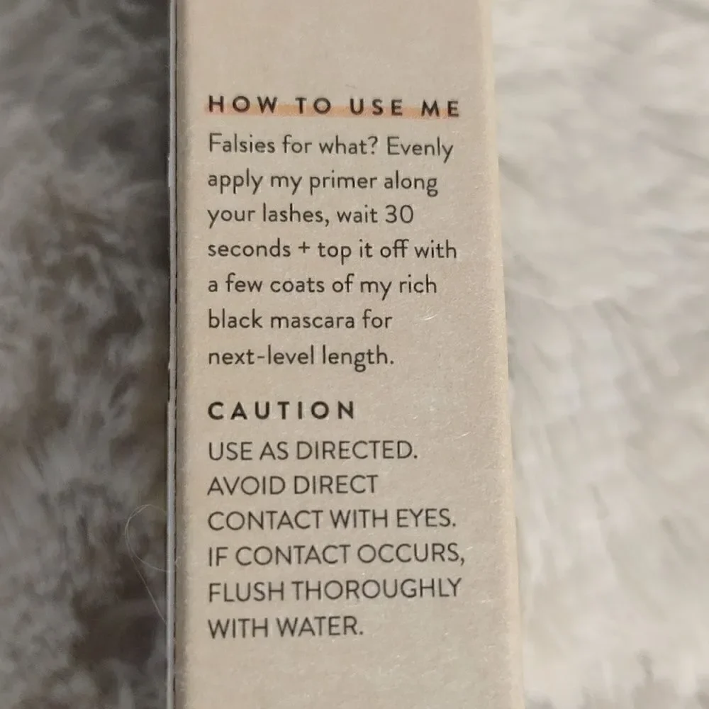 New Honest Black Extreme Length Mascara + Primer