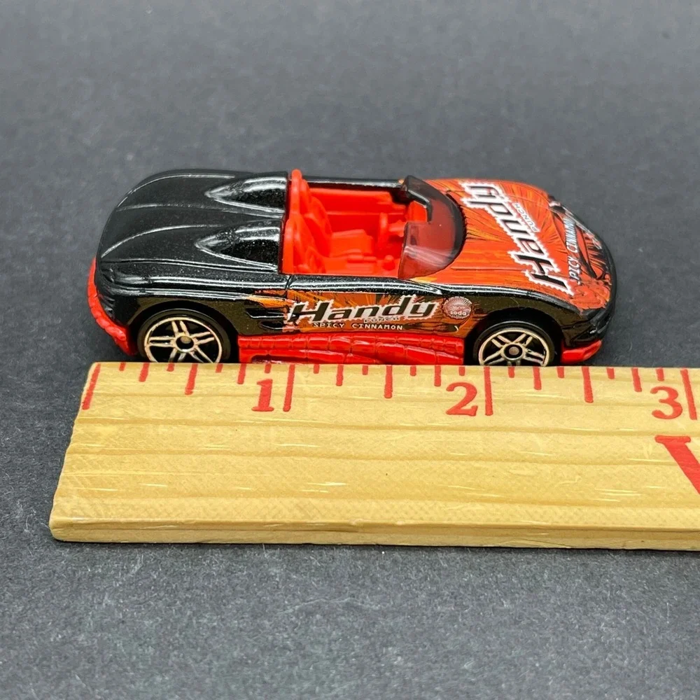Hot Wheels MX48 Turbo Convertible Sports Car Red Handy Diecast 1/64 Scale Loose