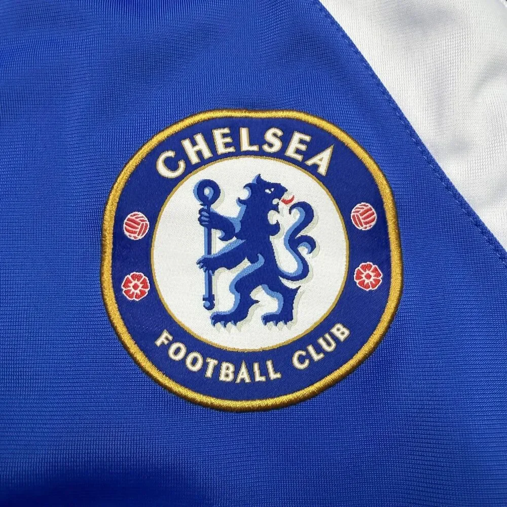 Chelsea FC Track Jacket Mens Medium Blue Premier League Soccer Football Rhinox