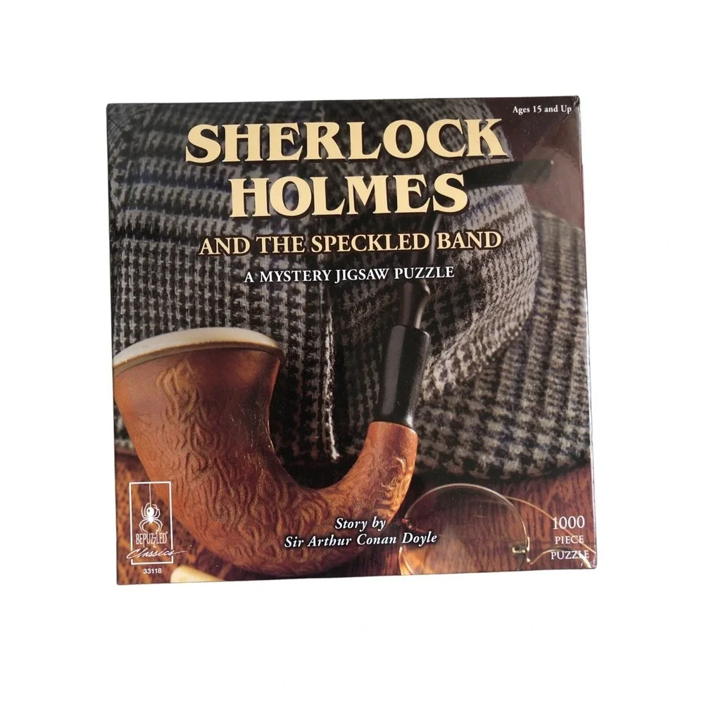 Bepuzzled Mystery Jigsaw Puzzle Sherlock Holmes 