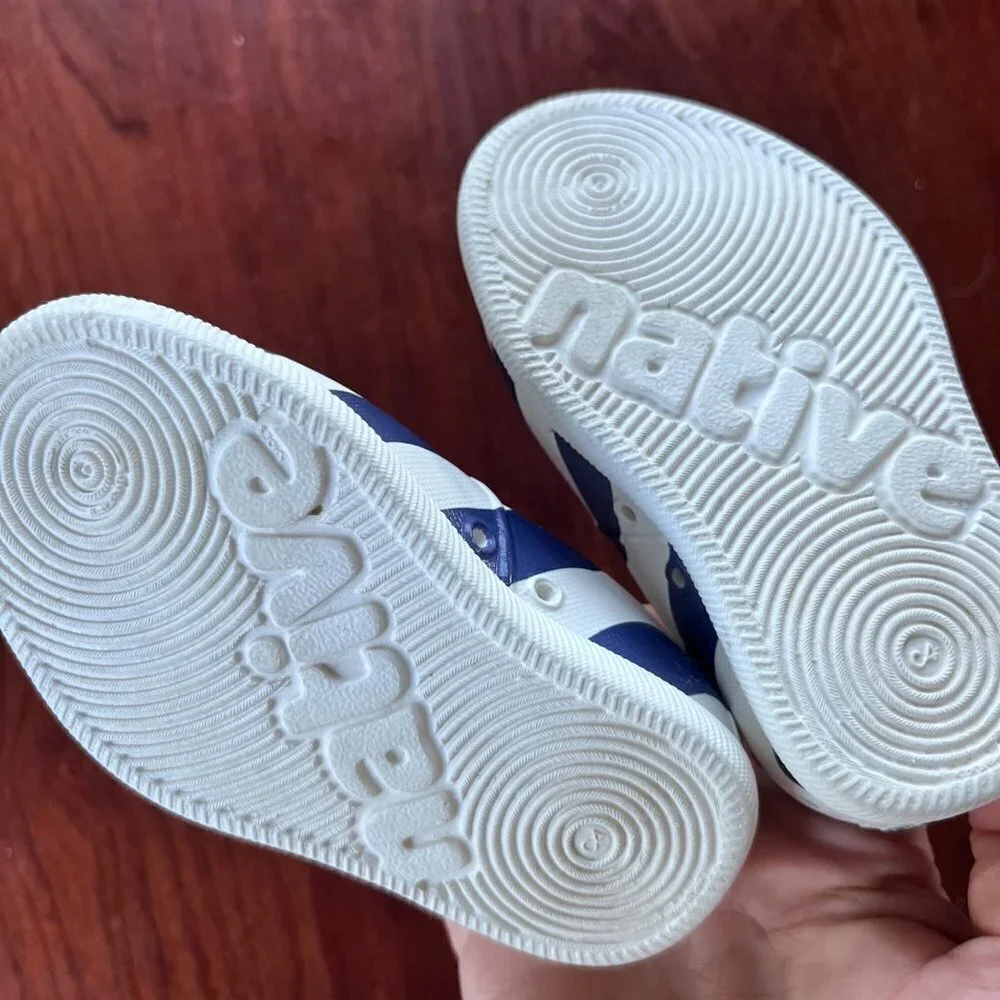 Native blue white