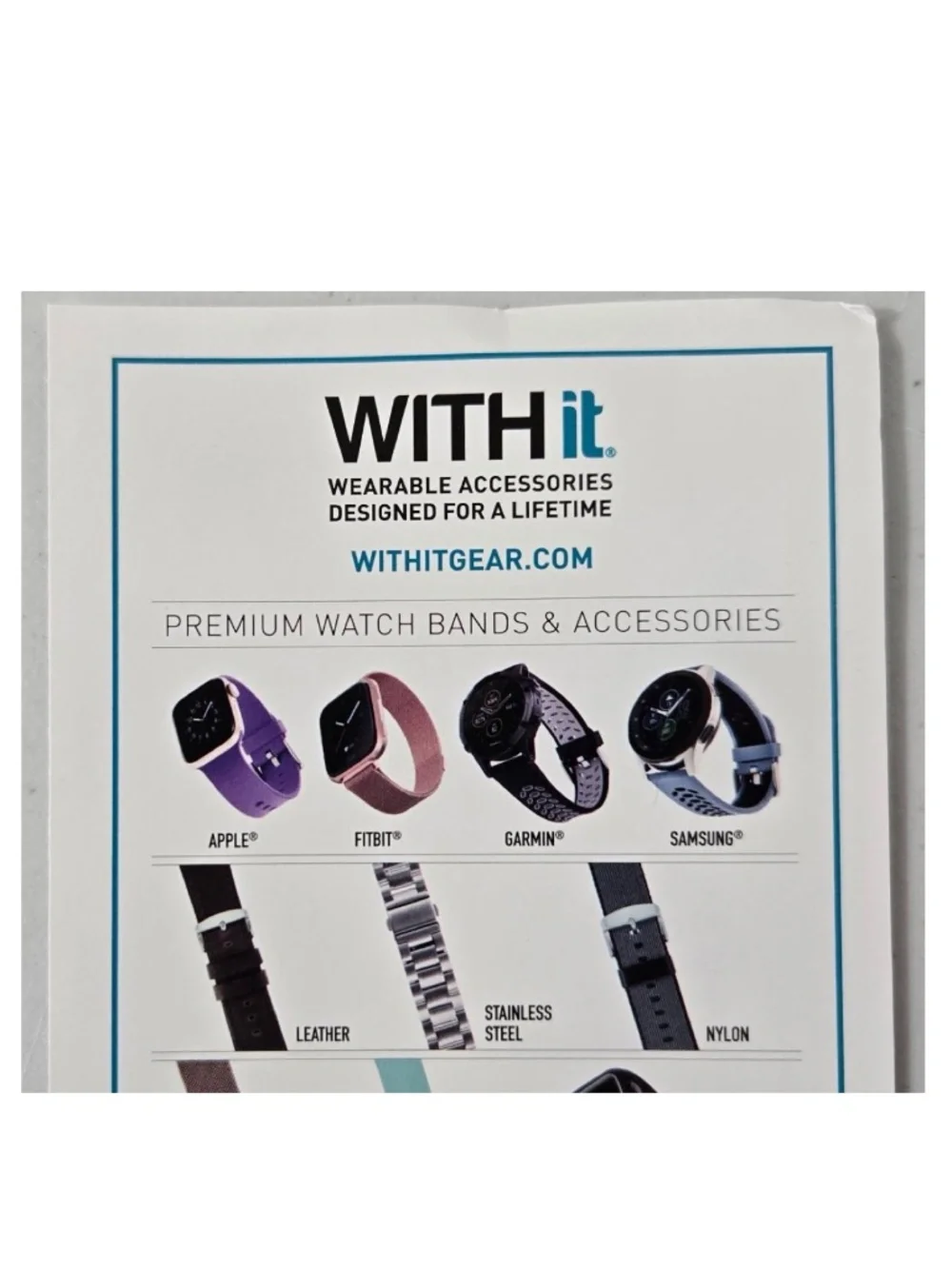 Withit nib fitbit