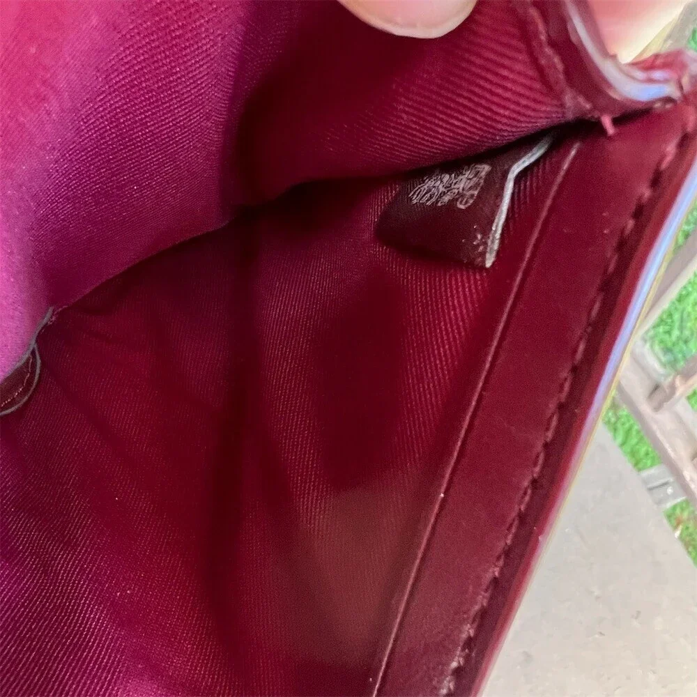 Coach gunmetal tan