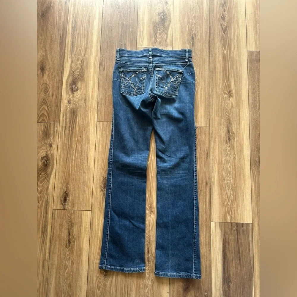 Wrangler Q-baby womens jeans size 3/4 X 34
