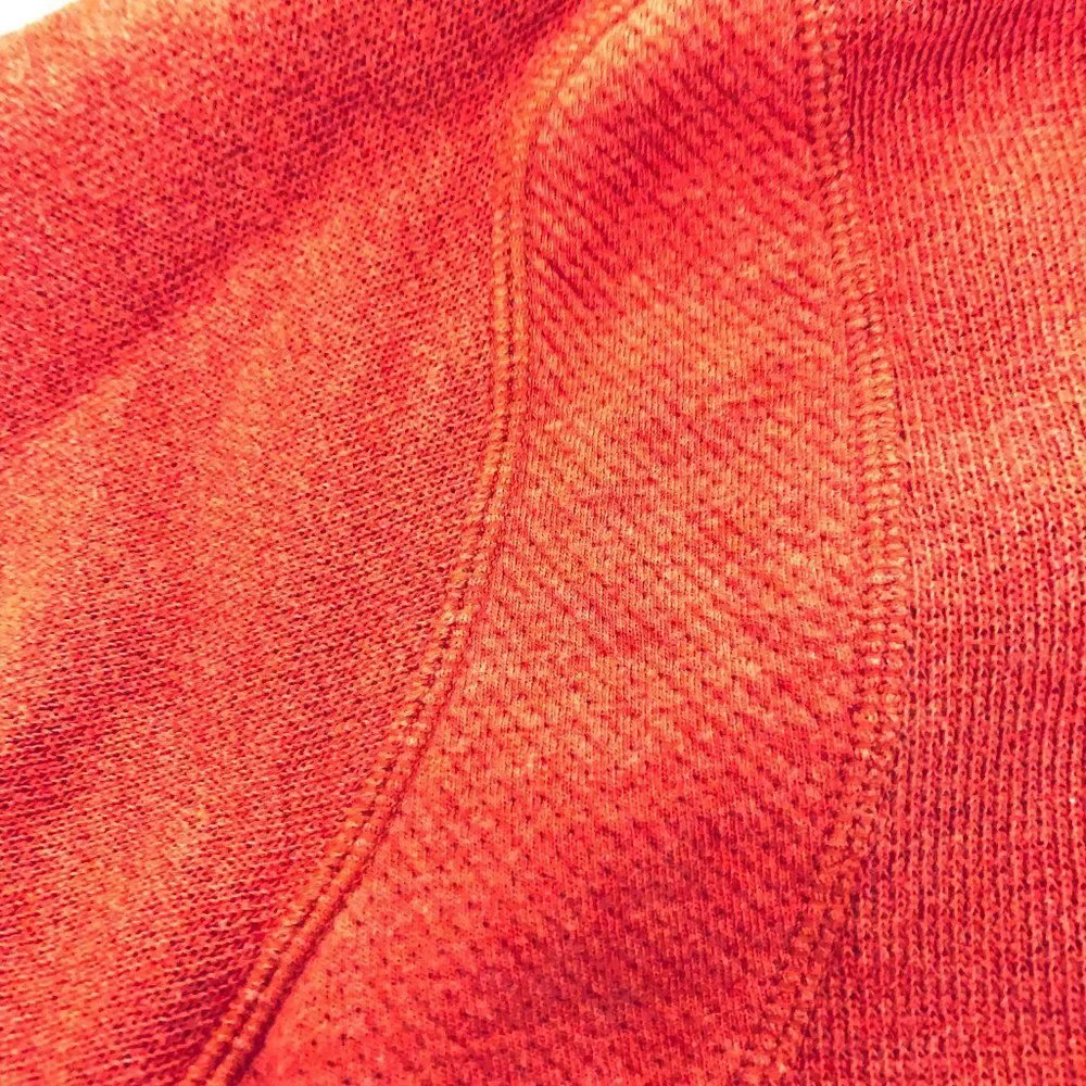 TOMMY BAHAMA SALMON Unusual Light Fleece Quarter Zip Top Sz XL
