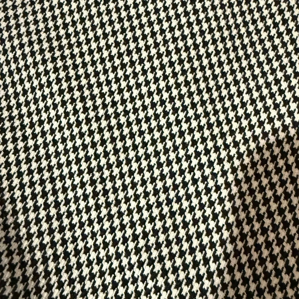 ~Anthropologie Black/White Houndstooth Trousers