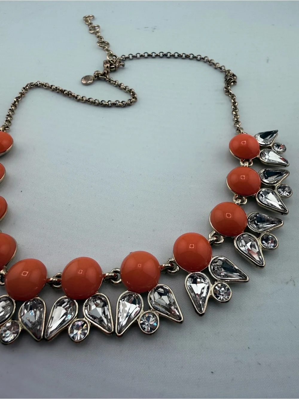 J. Crew necklace elevating warm