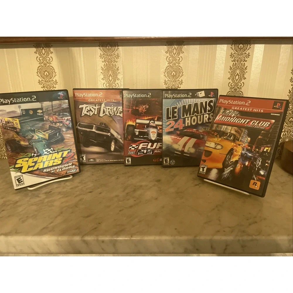 Vintage PlayStation2 Games Discs | Driving Sports Hunts Guitar He | Upick 2 $17